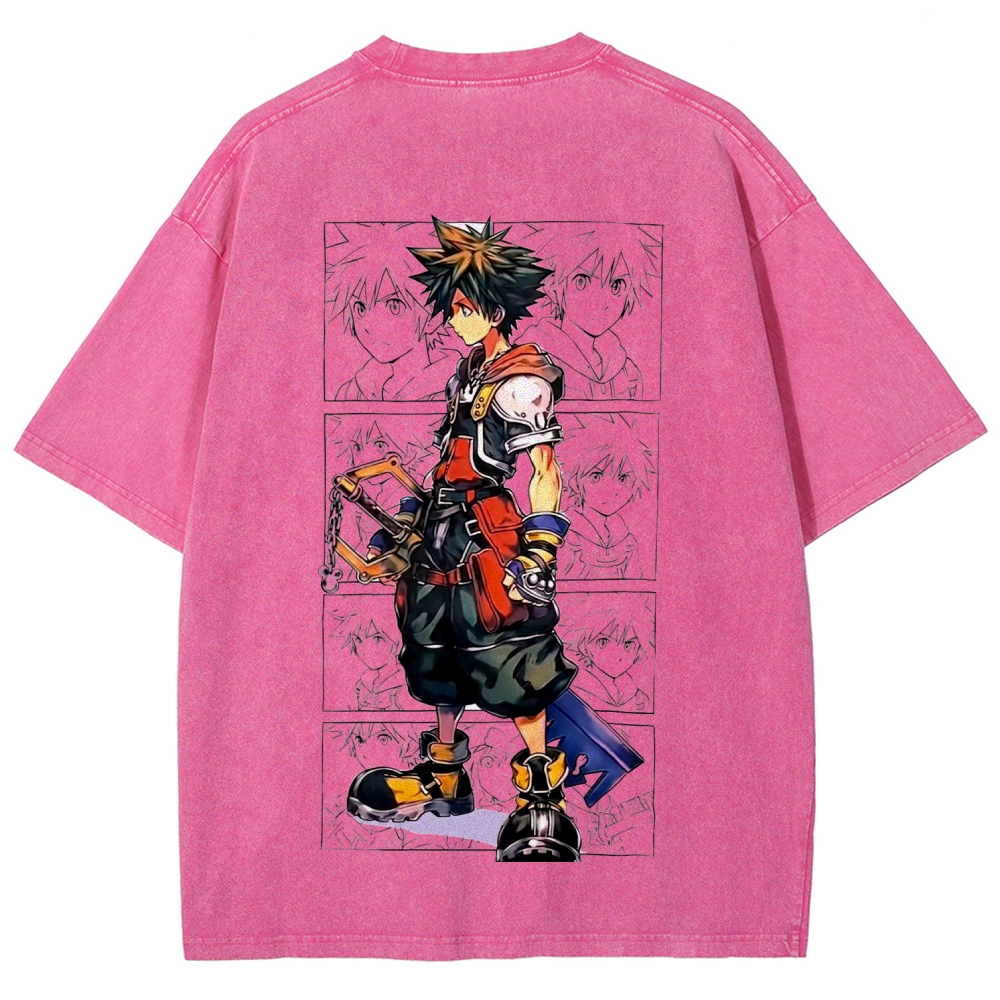 Kingdom Hearts Washed T-shirt