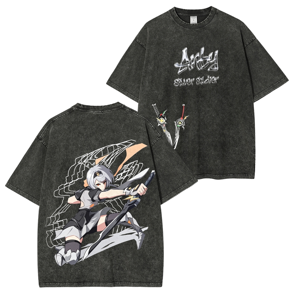 Zenless Zone Zero Anby Demara Unisex Washed T-Shirt 