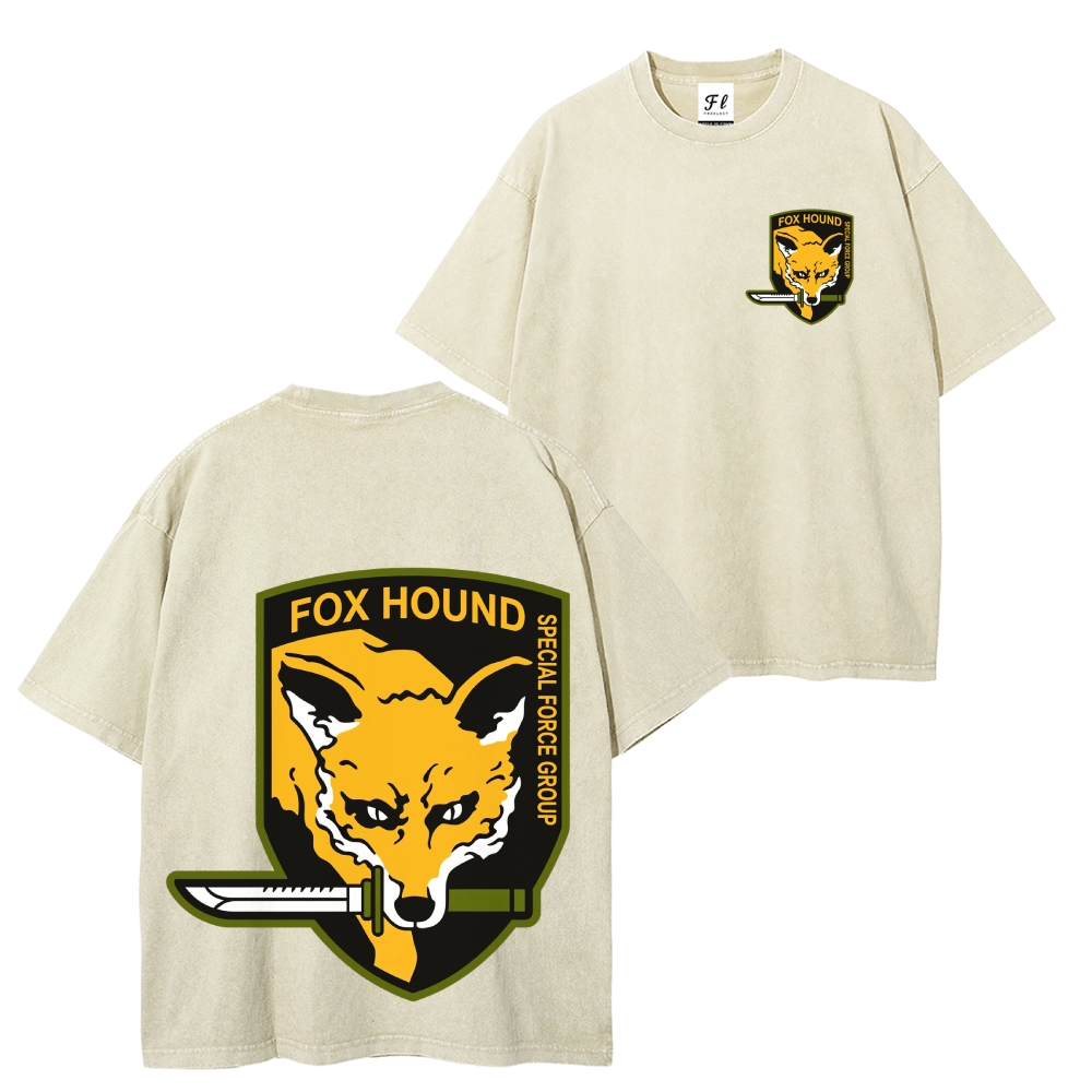 Metal Gear Solid Unisex Washed T-Shirt