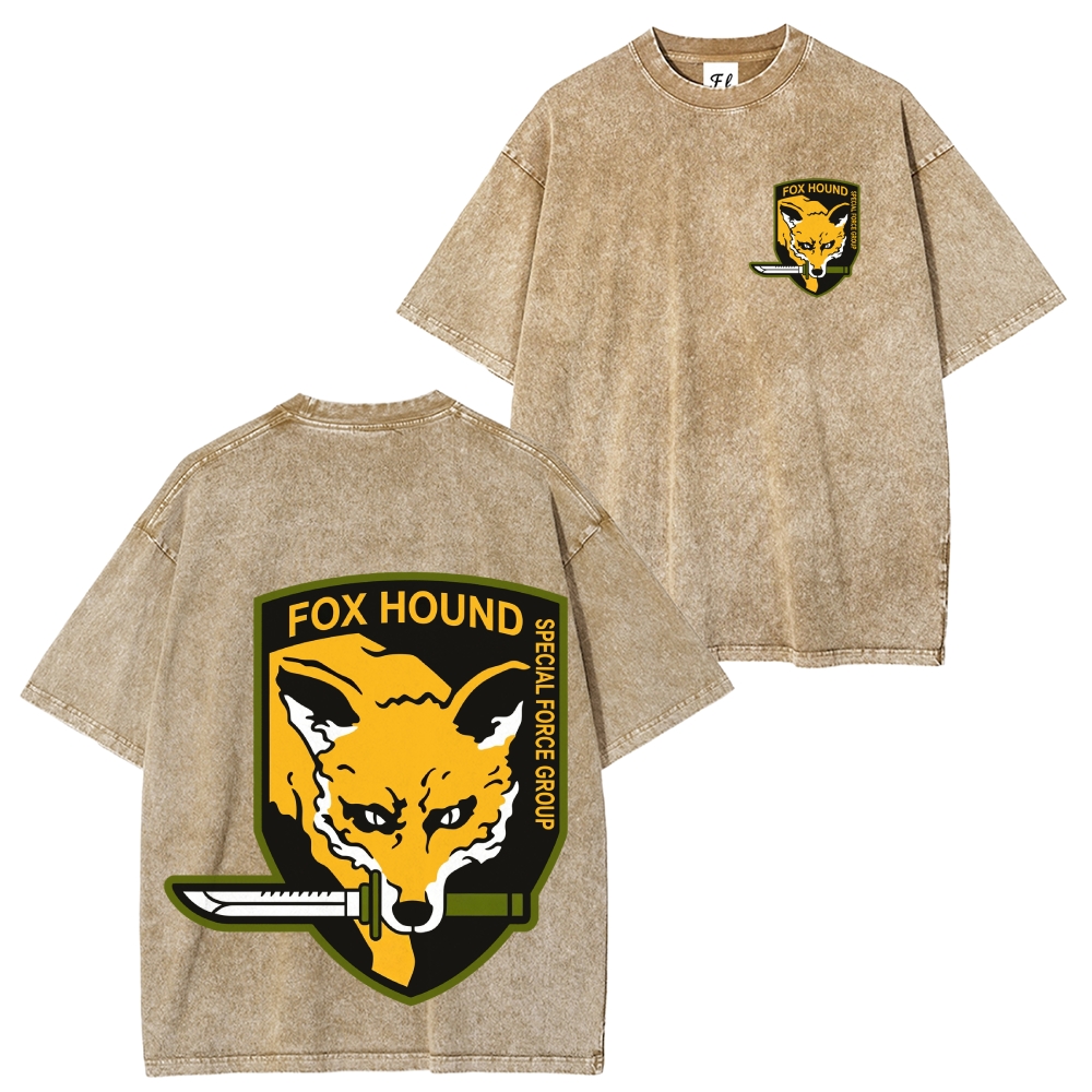 Metal Gear Solid Unisex Washed T-Shirt