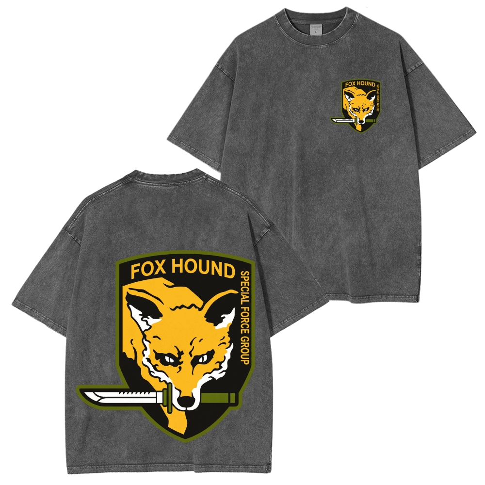 Metal Gear Solid Unisex Washed T-Shirt