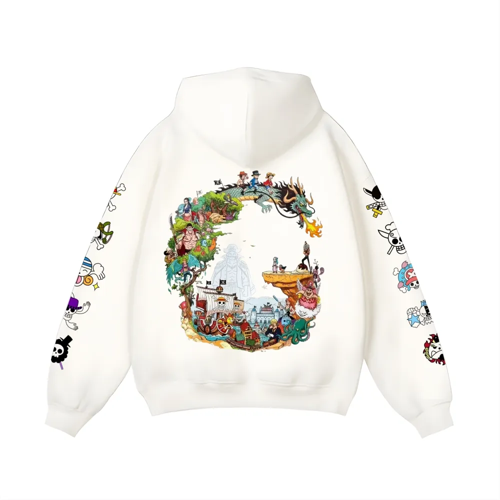 One Piece Cotton Unisex Pattern Fashion Hoodie