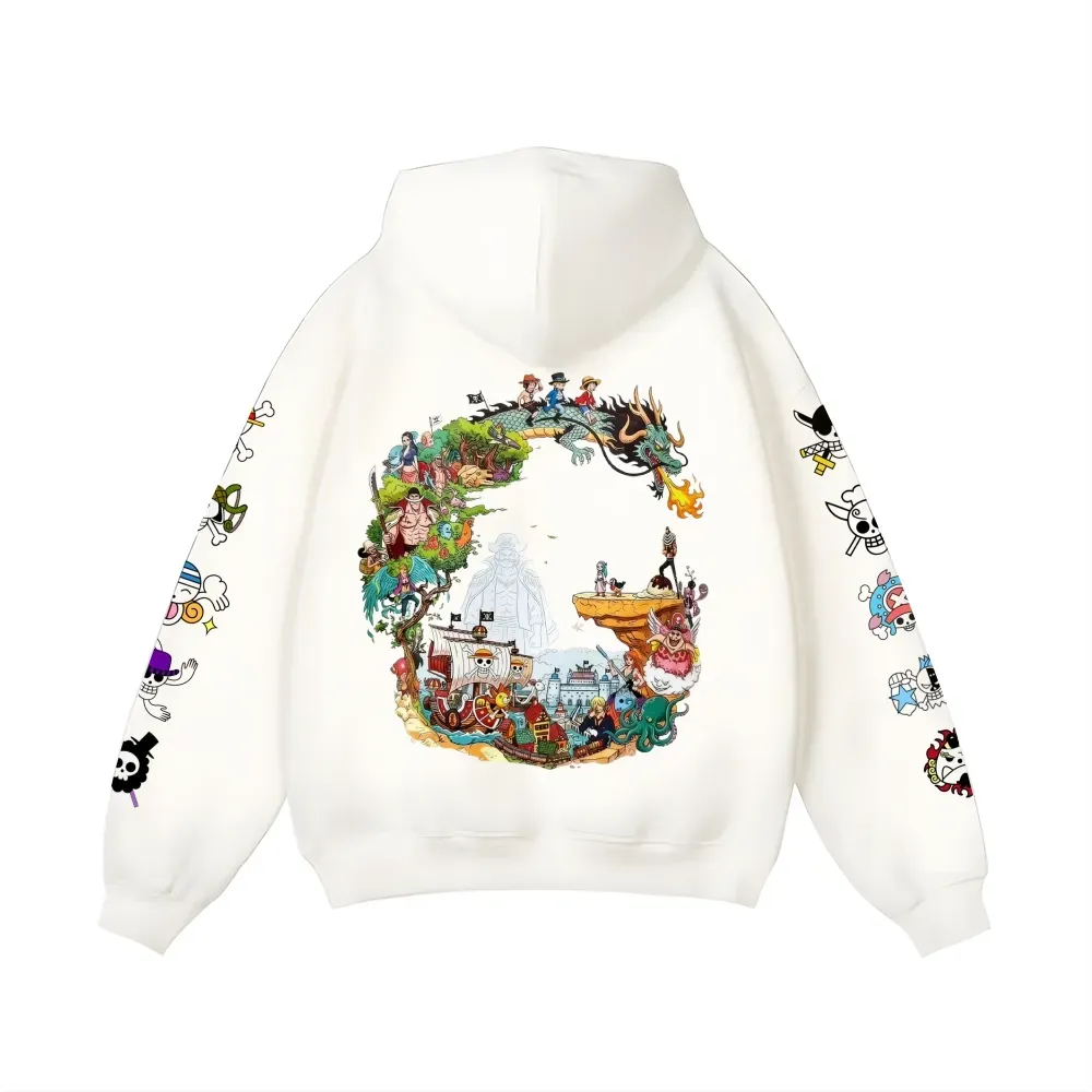 One Piece Cotton Unisex Pattern Fashion Hoodie