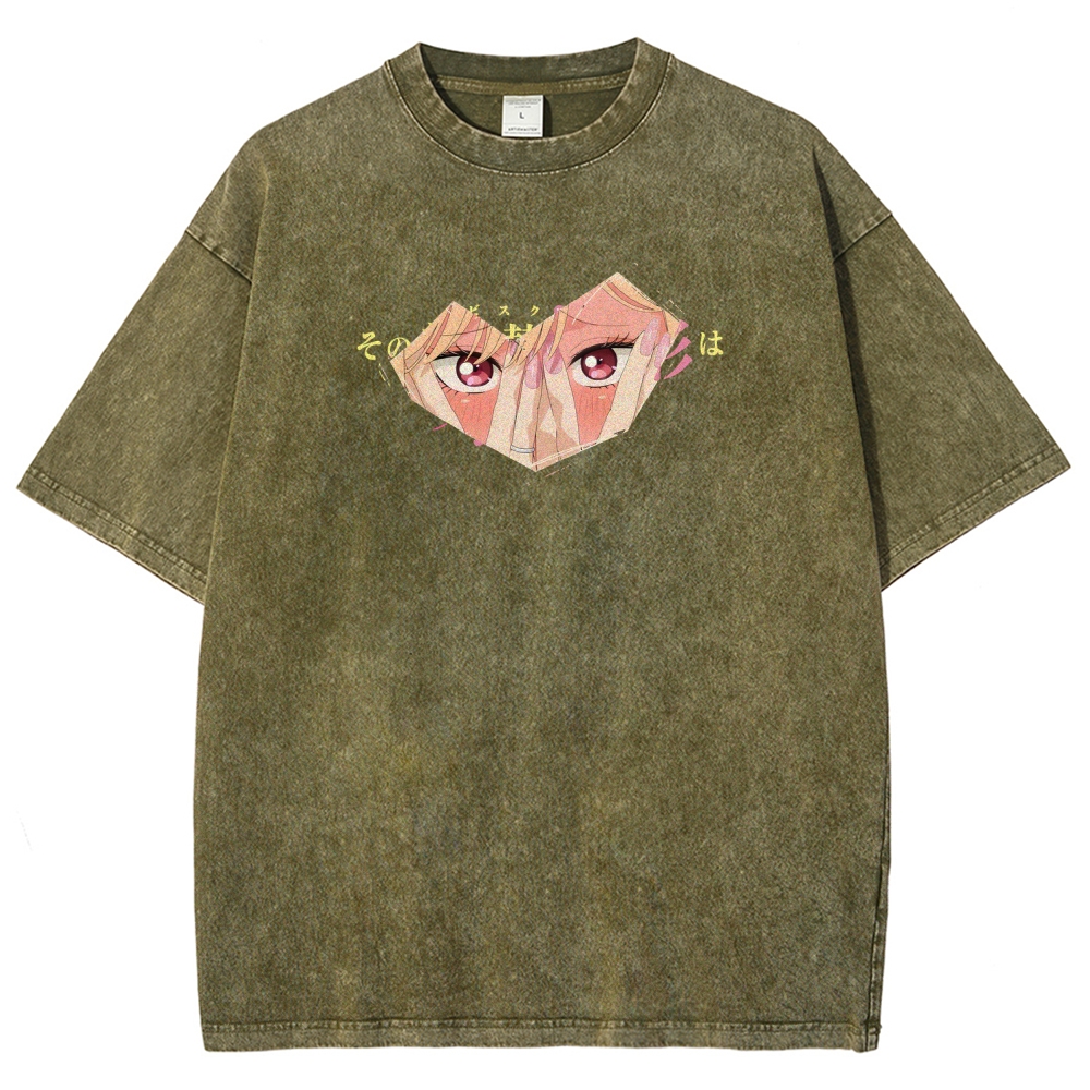 My Dress Up Darling Unisex Fit Washed T-Shirt 2604020756