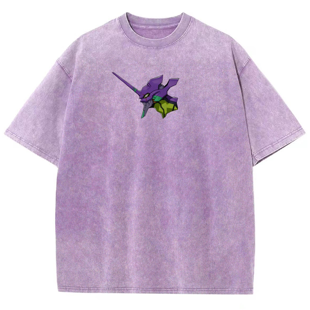 Neon Genesis Evangelion Unisex Fit Washed T-Shirt 2605003361