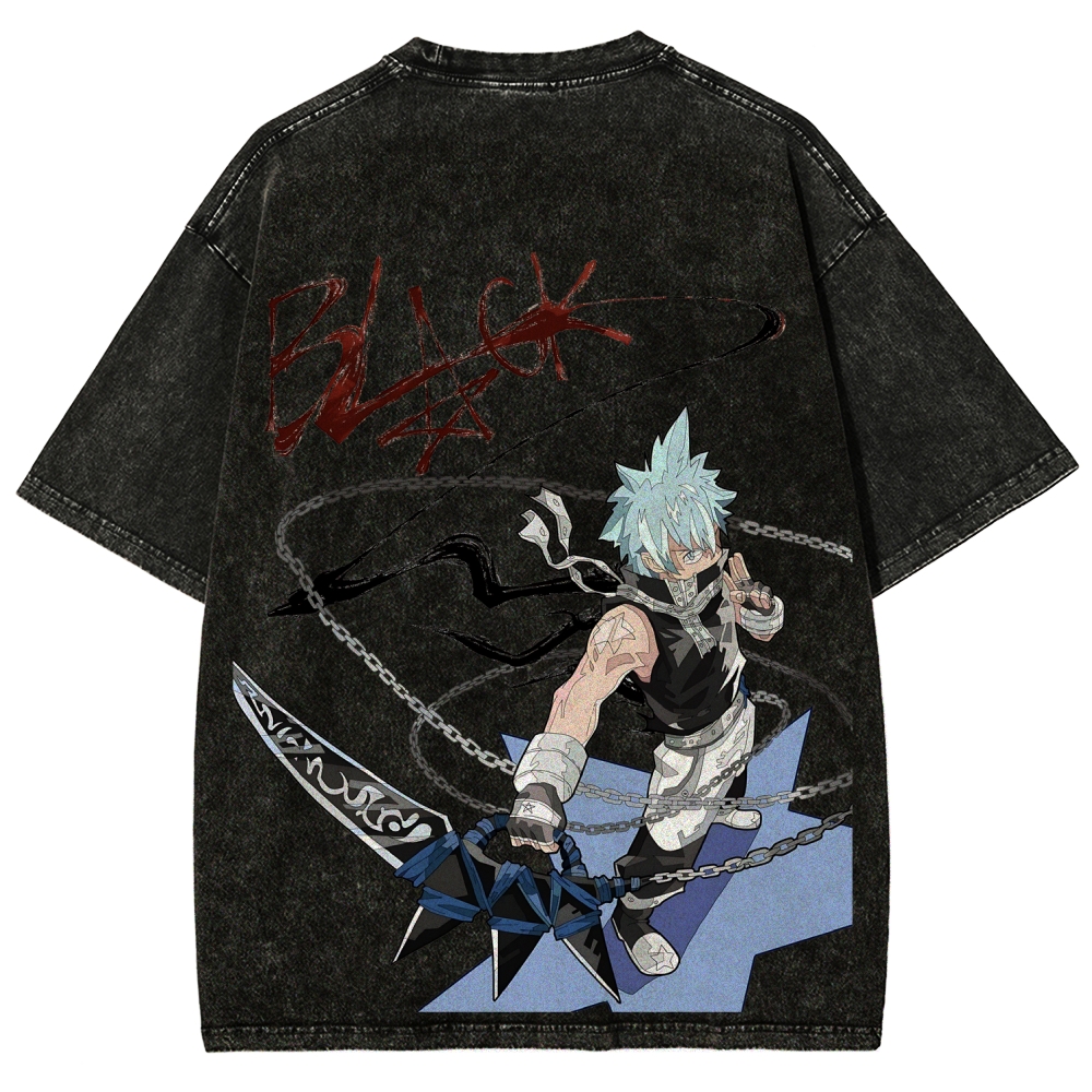 Soul Eater BlackStar Unisex Washed T-shirt