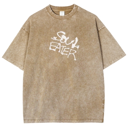 Soul Eater BlackStar Unisex Washed T-shirt