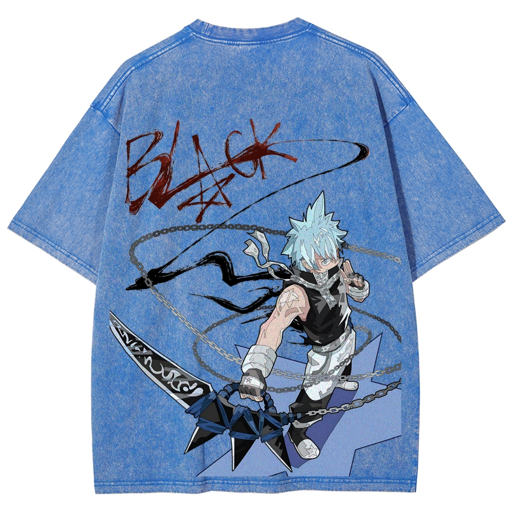 Soul Eater BlackStar Unisex Washed T-shirt