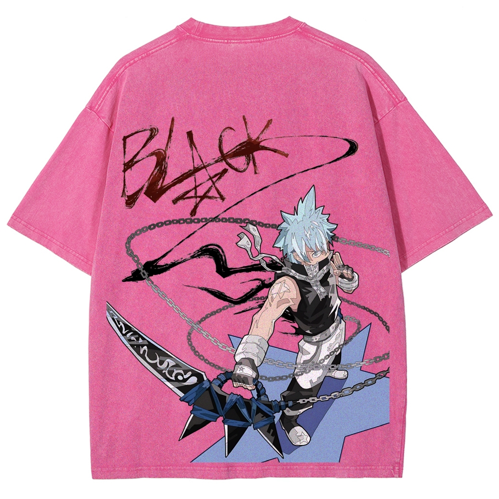 Soul Eater BlackStar Unisex Washed T-shirt