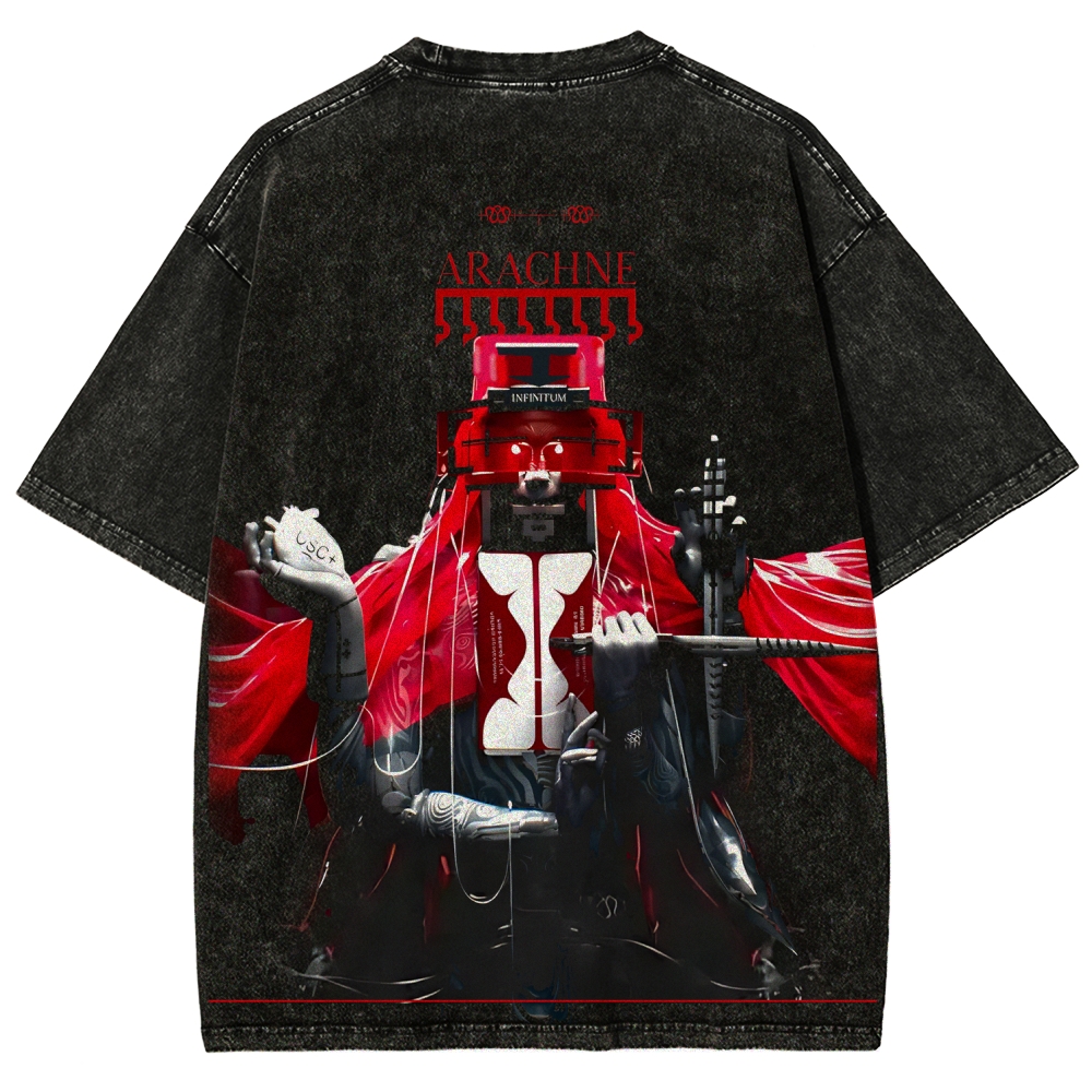 Arachne Marathon Unisex Washed T-Shirt
