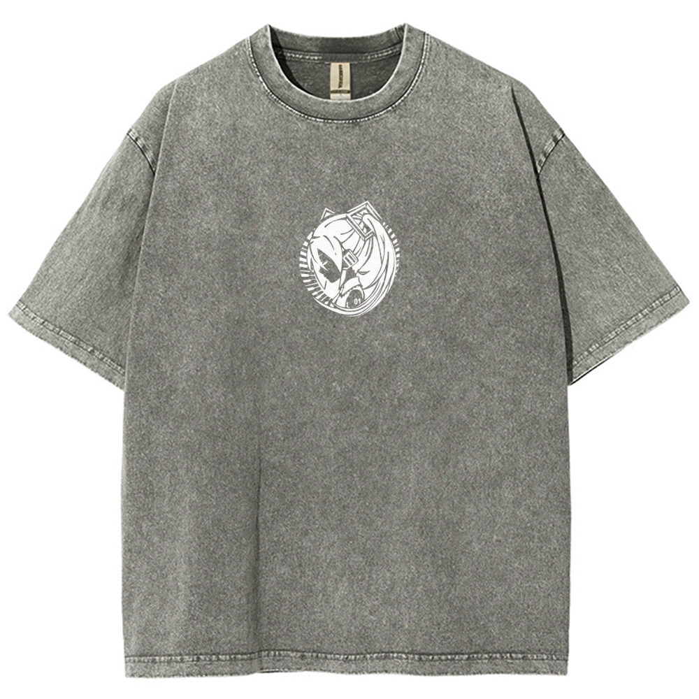Hatsune Miku Acid  Vintage Unisex Washed T-Shirt
