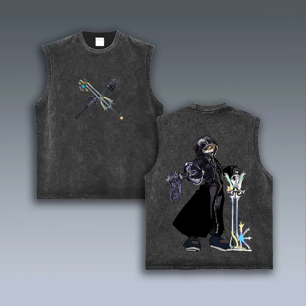 Kingdom Hearts Roxas VINTAGE TANK TOP