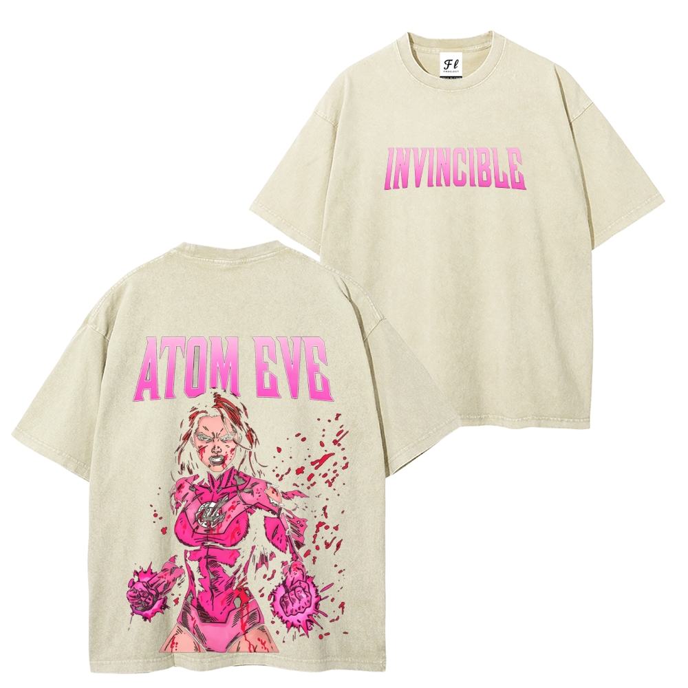 Invincible Vintage Unisex Washed T-Shirt