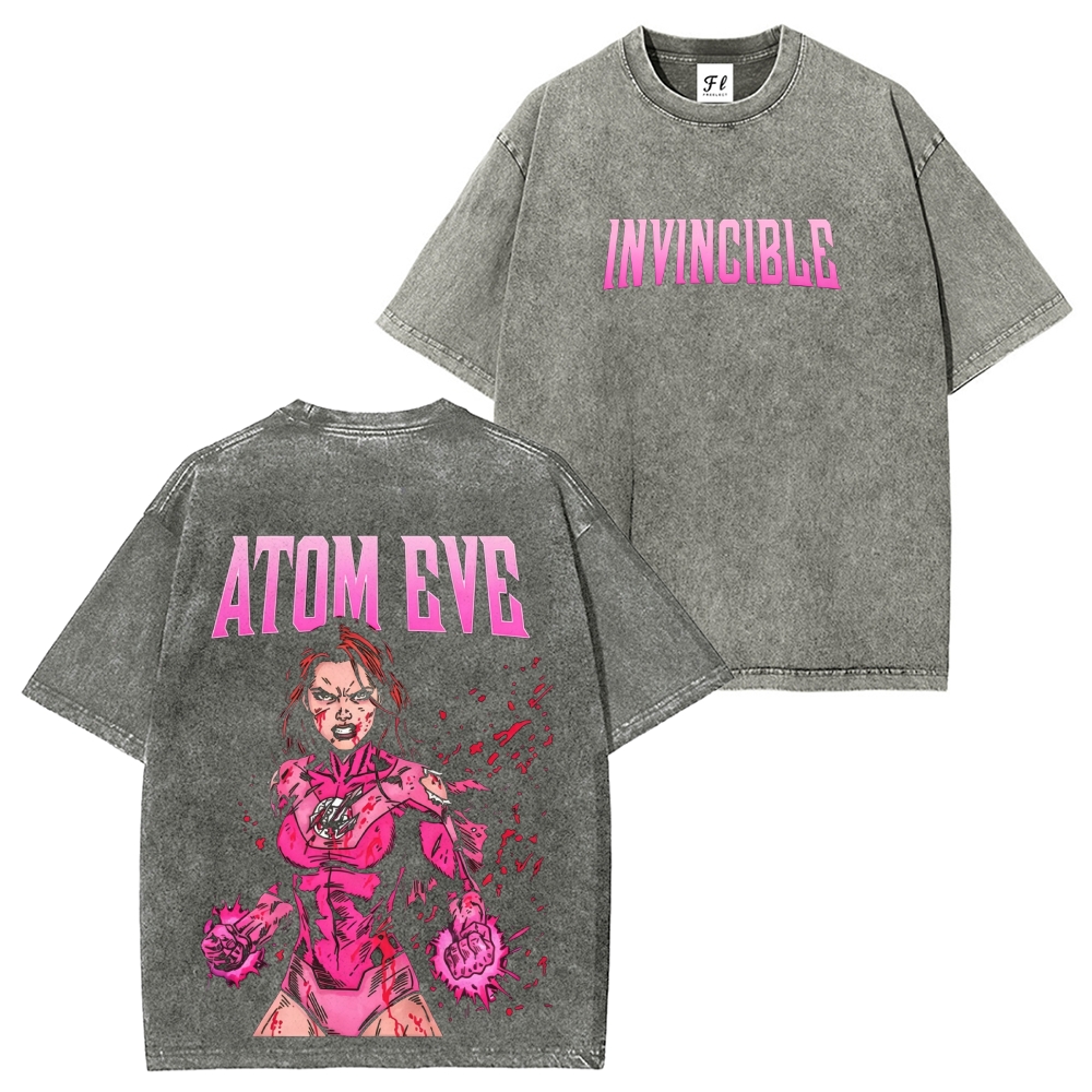 Invincible Vintage Unisex Washed T-Shirt