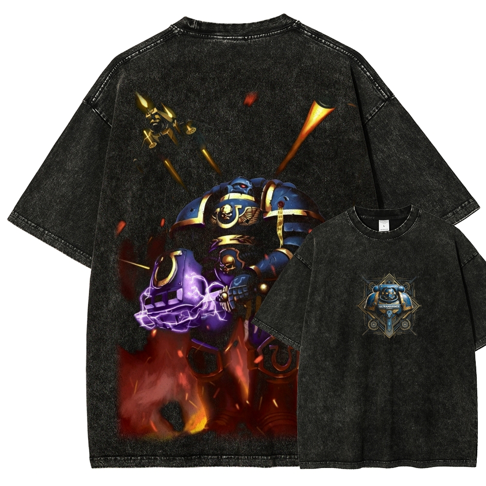 Warhammer 40k Unisex Fit Washed T-Shirt 2605013129
