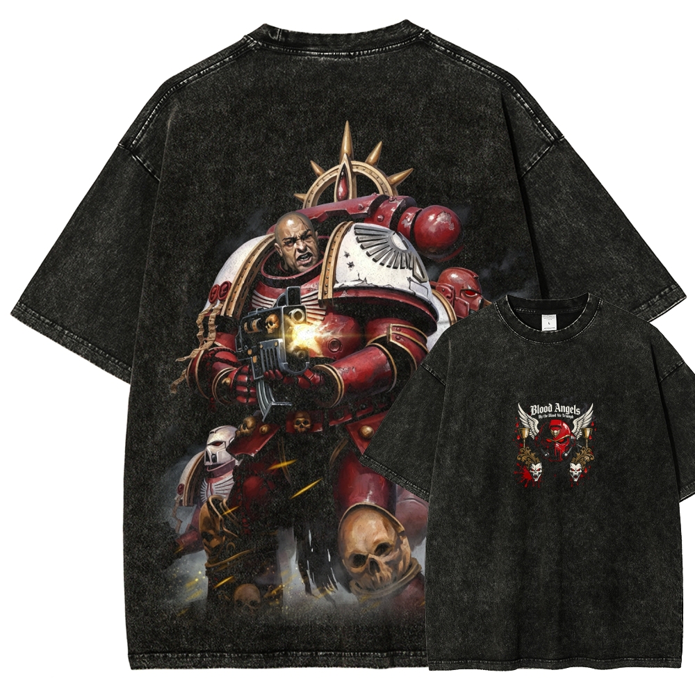 Warhammer 40k Unisex Fit Washed T-Shirt 2605013247
