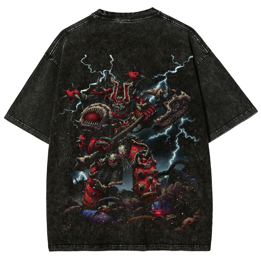 Warhammer 40k Unisex Fit Washed T-Shirt 2605013348