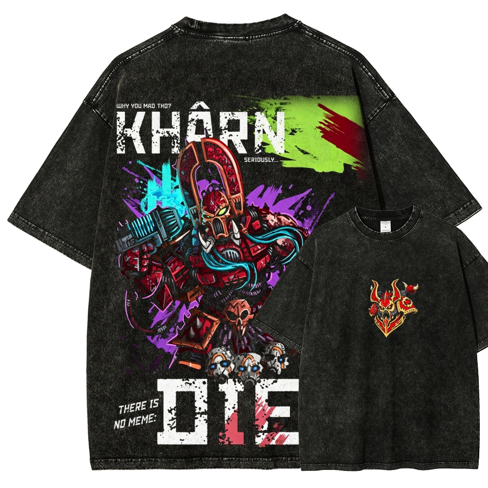 Warhammer 40k Unisex Fit Washed T-Shirt 2605013349