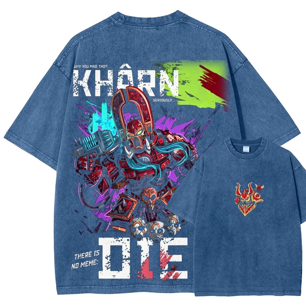 Warhammer 40k Unisex Fit Washed T-Shirt 2605013349