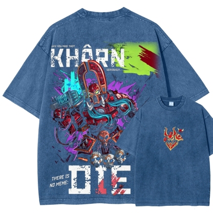 Warhammer 40k Unisex Fit Washed T-Shirt 2605013349