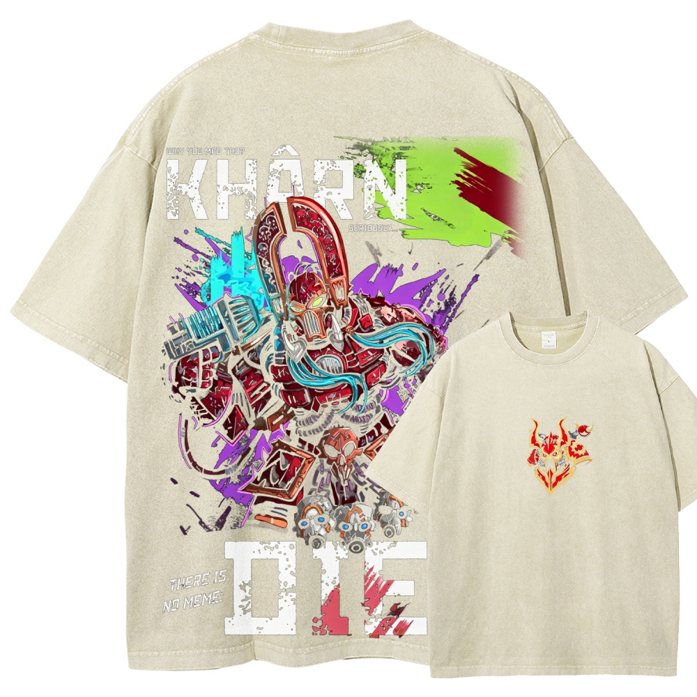 Warhammer 40k Unisex Fit Washed T-Shirt 2605013349