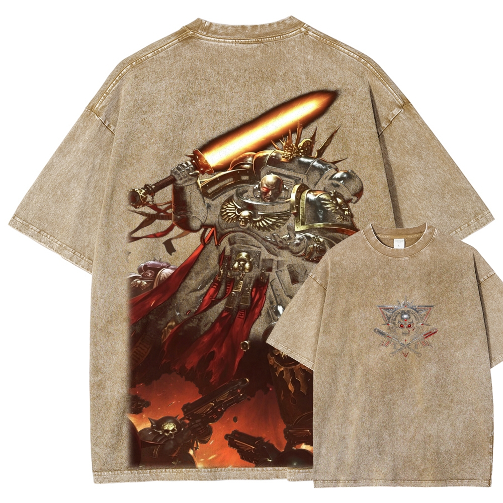 Warhammer 40k Unisex Fit Washed T-Shirt 2605013850