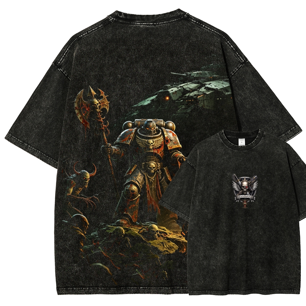 Warhammer 40k Unisex Fit Washed T-Shirt 2605014004
