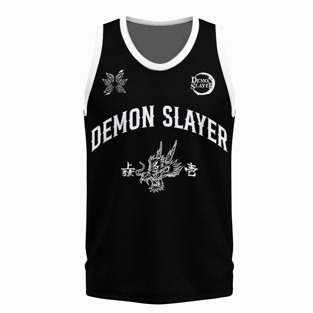Demon Slayer Anime Basketball Jersey Tanktop