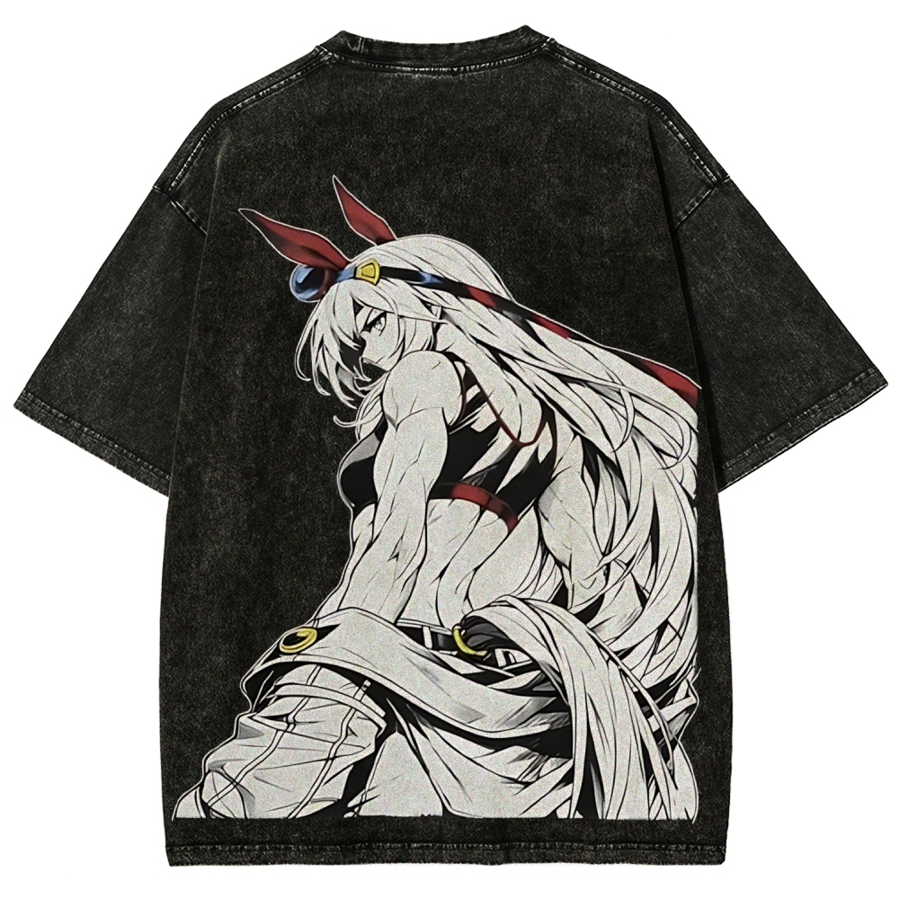 Uma Musume Vintage Unisex Washed T-Shirt