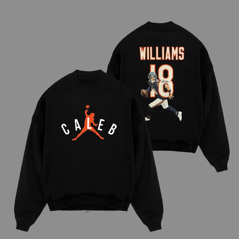 Caleb Williams | Casual Washed Tee & Hoodie & Sweatshirt