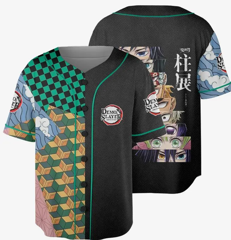 Demοn Slαyer Hashira Baseball Jersey 