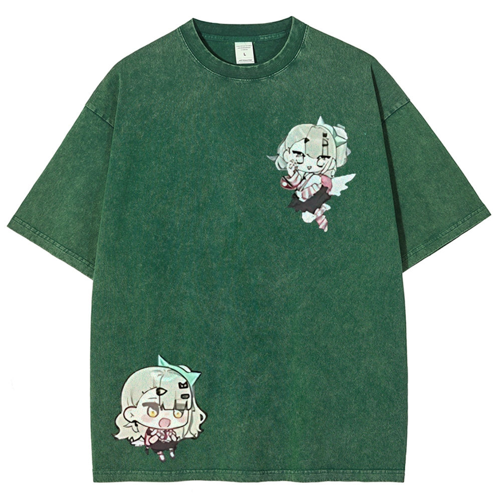 SUNNA Zenless Zone Zero Printed Unisex Washed T-Shirt