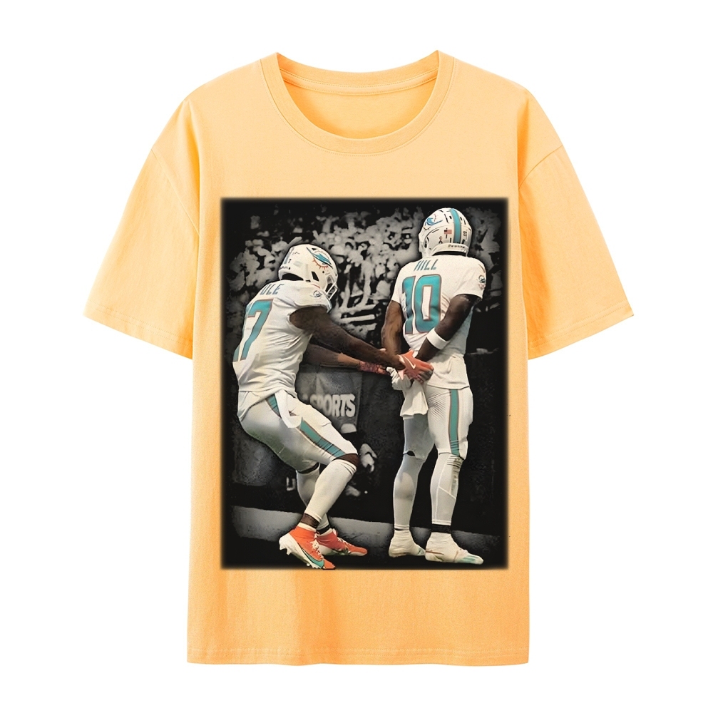 Vintage Style Unisex-Adult Cotton TYREEK HILL TEE 2.0