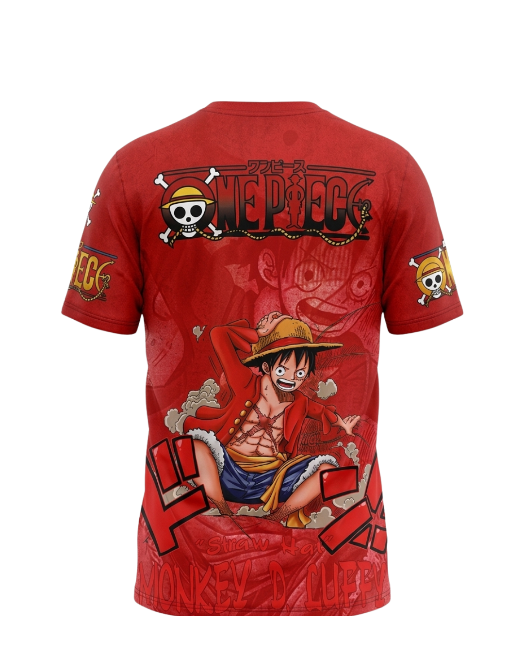 Jersey  One Piece "Luffy Red"