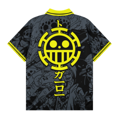 One Piece Anime Vintage V-Neck  Jersey