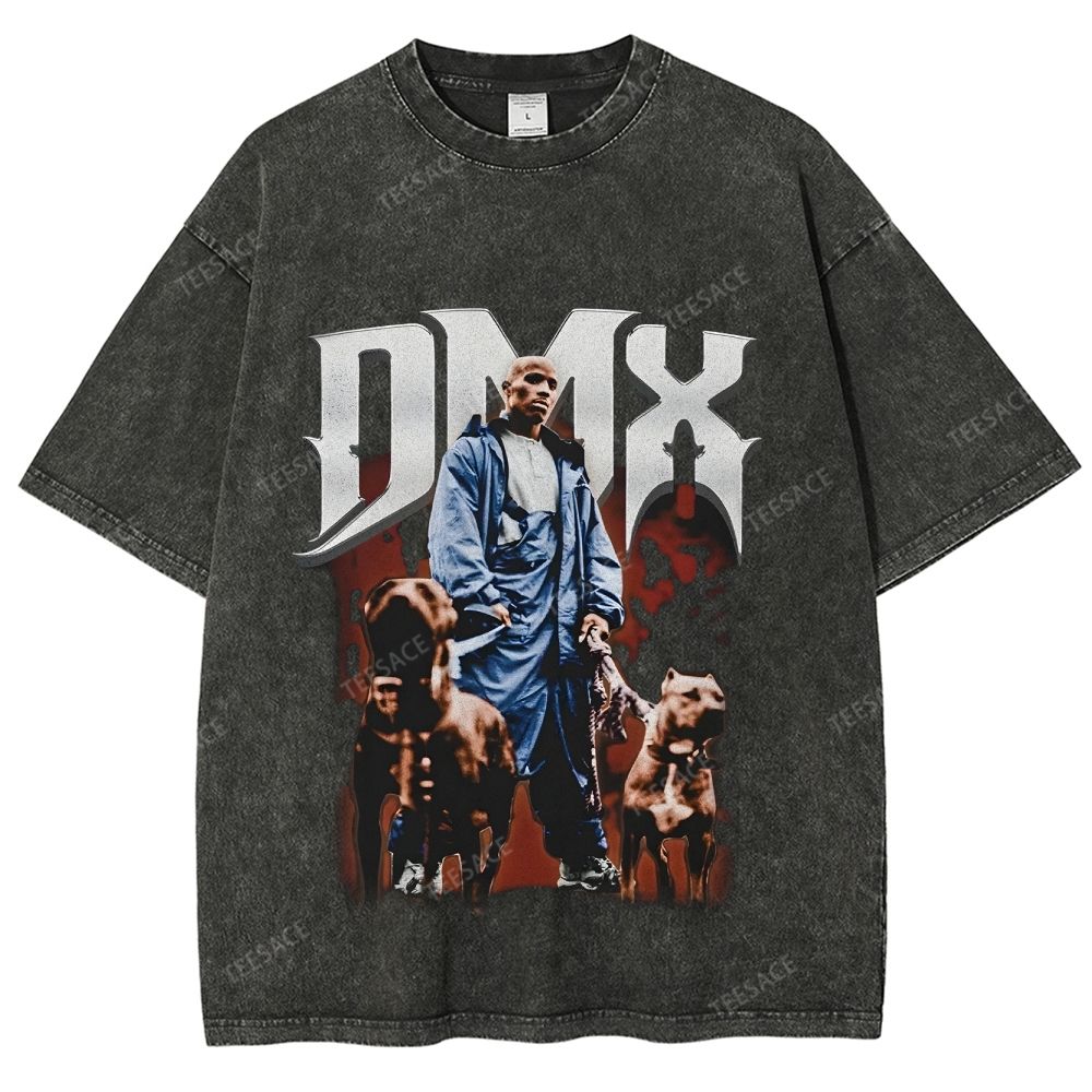 Unisex-Adult Ultra Cotton Washed T-Shirt Graphic  DMX TEE
