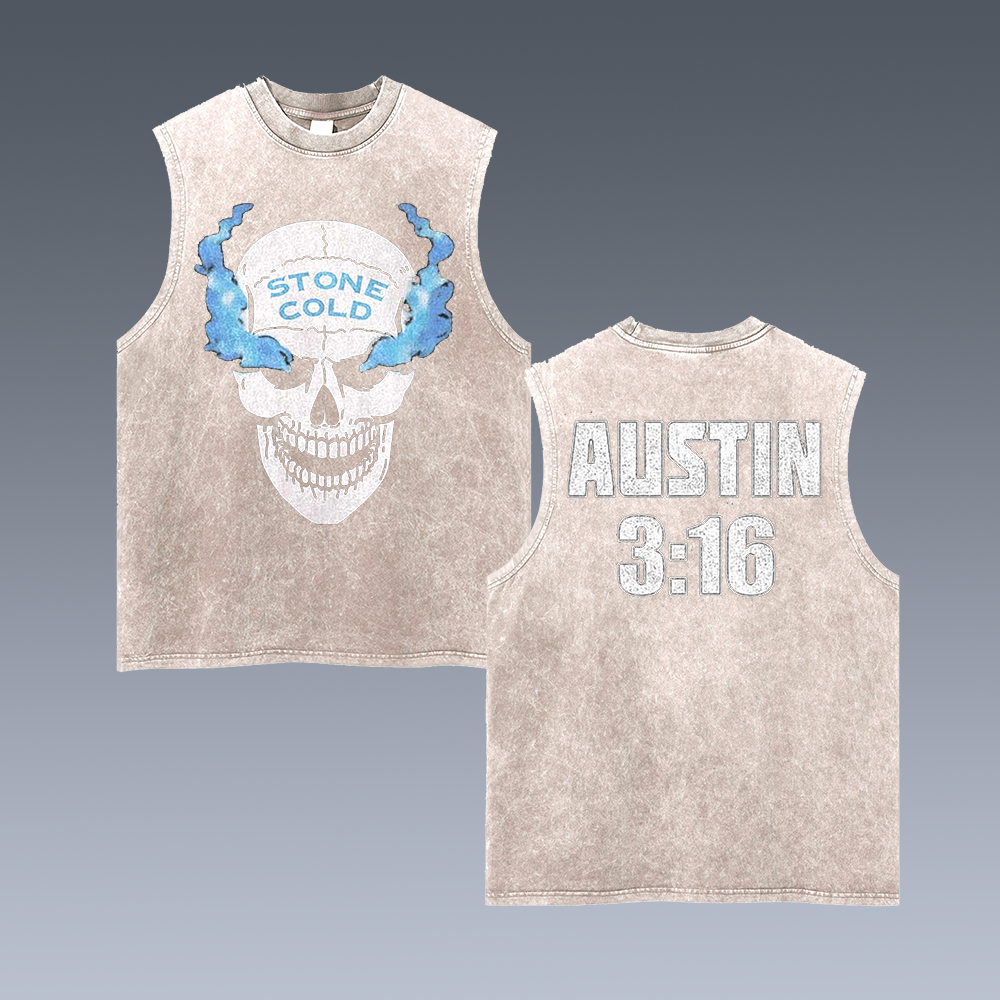 VINTAGE TANK TOP | STONE COLD 10.22