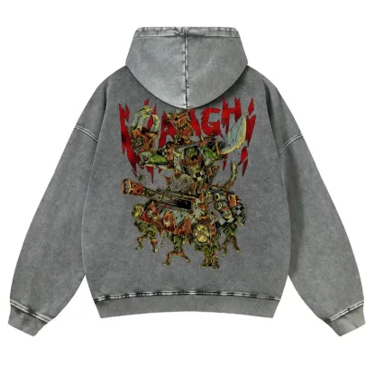 Warhammer 40k Vintage Unisex Washed Hoodies 