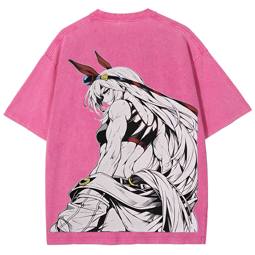 Uma Musume Vintage Unisex Washed T-Shirt