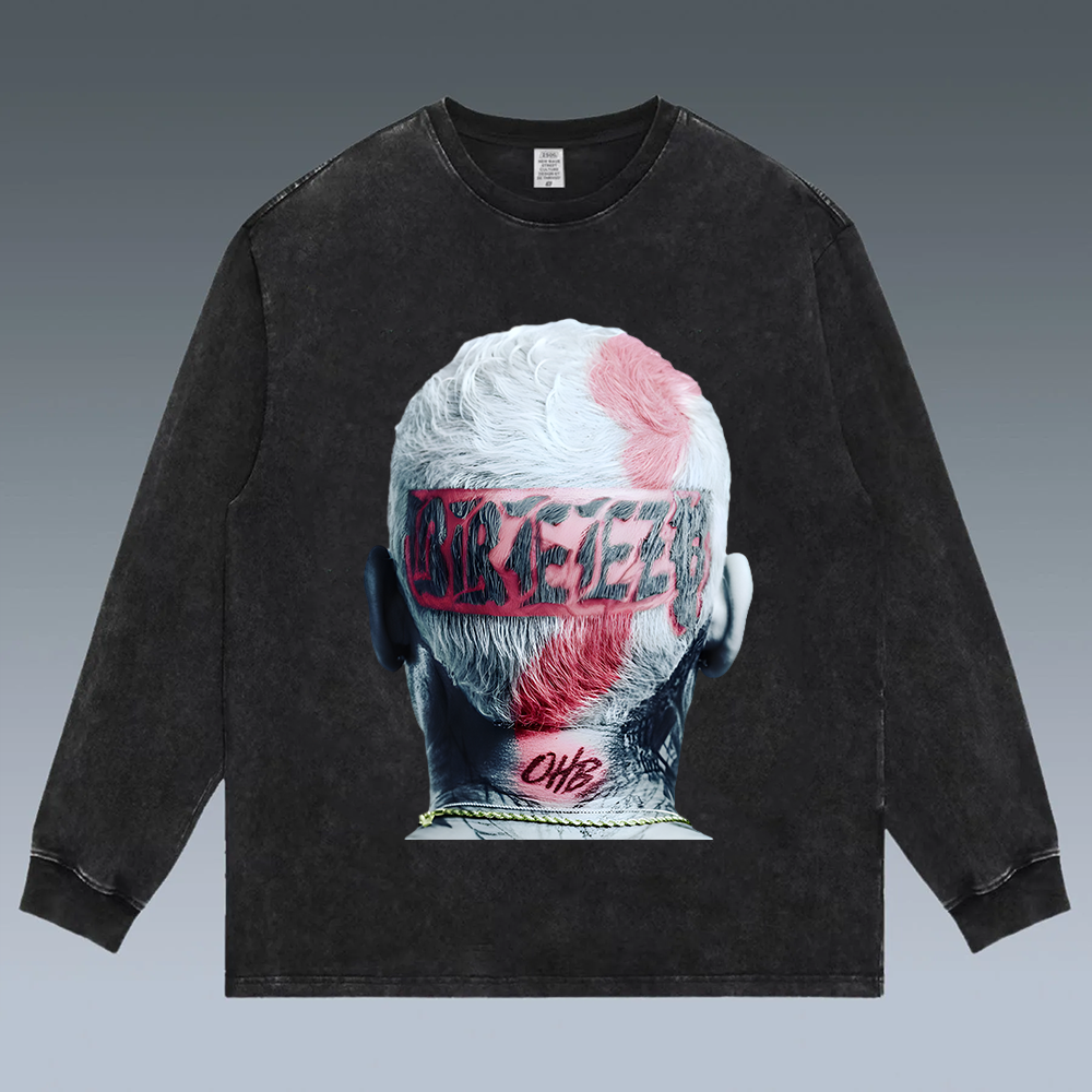 VINTAGE LONG SLEEVE TEE | Chris Brown
