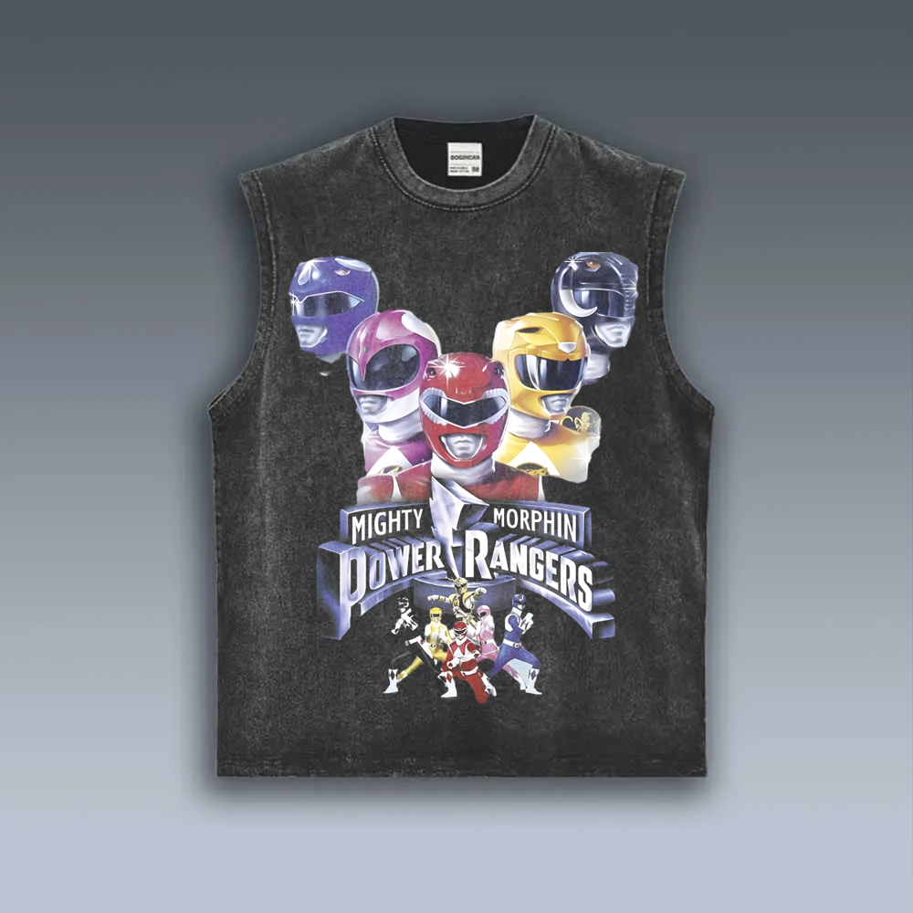 VINTAGE TANK TOP | POWER RANGERS
