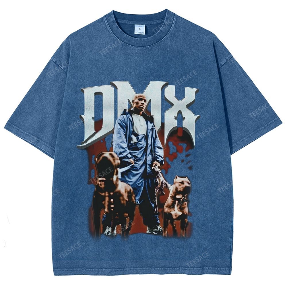 Unisex-Adult Ultra Cotton Washed T-Shirt Graphic  DMX TEE