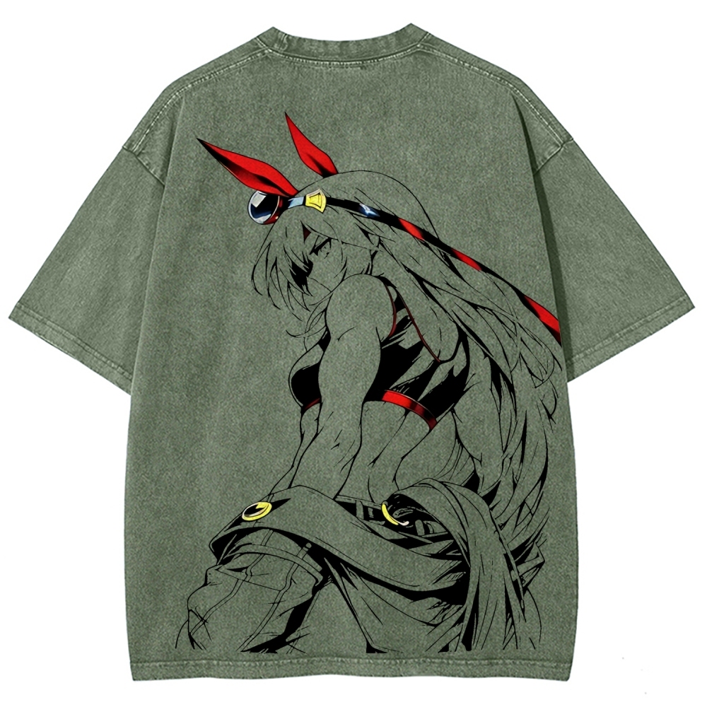 Uma Musume Vintage Unisex Washed T-Shirt