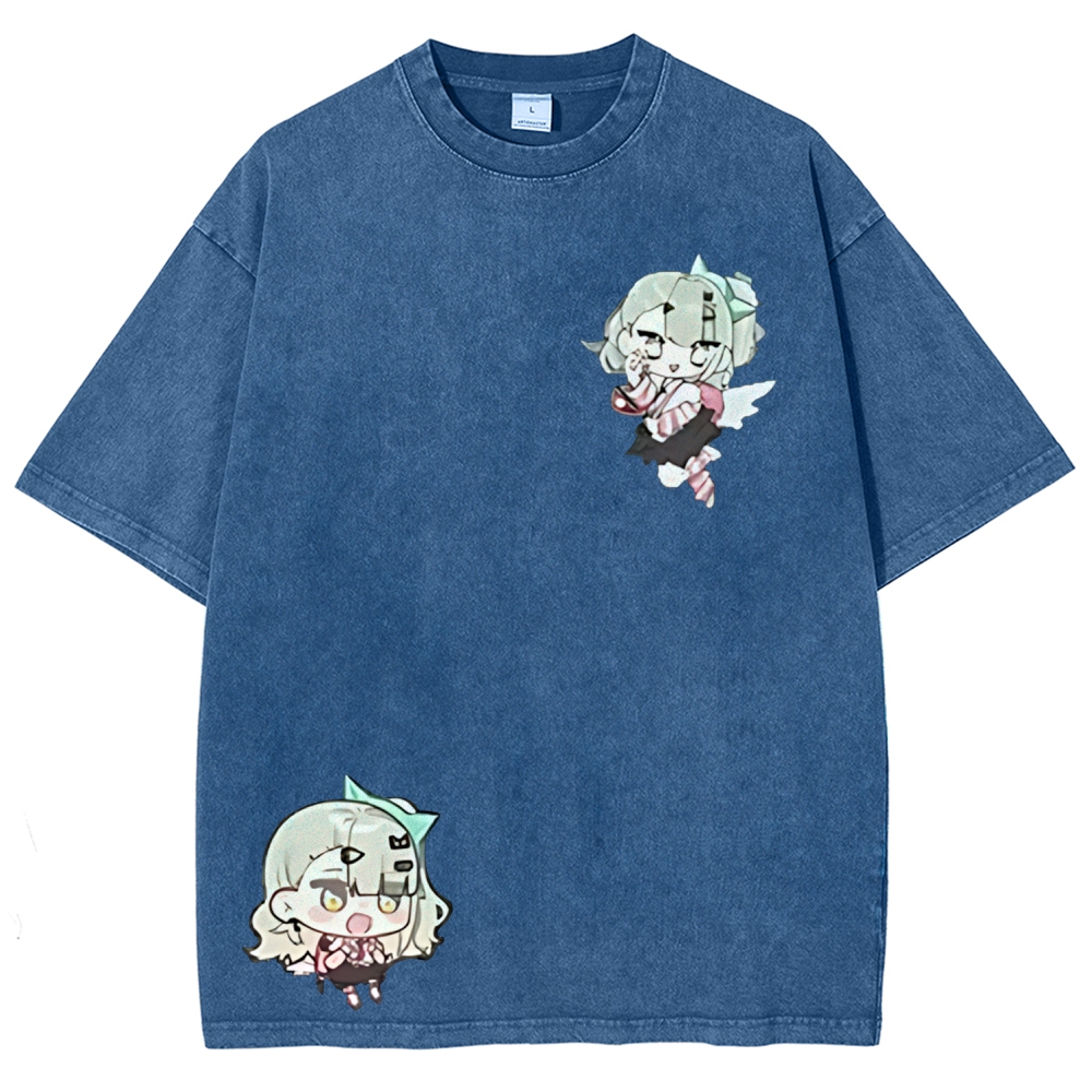 SUNNA Zenless Zone Zero Printed Unisex Washed T-Shirt