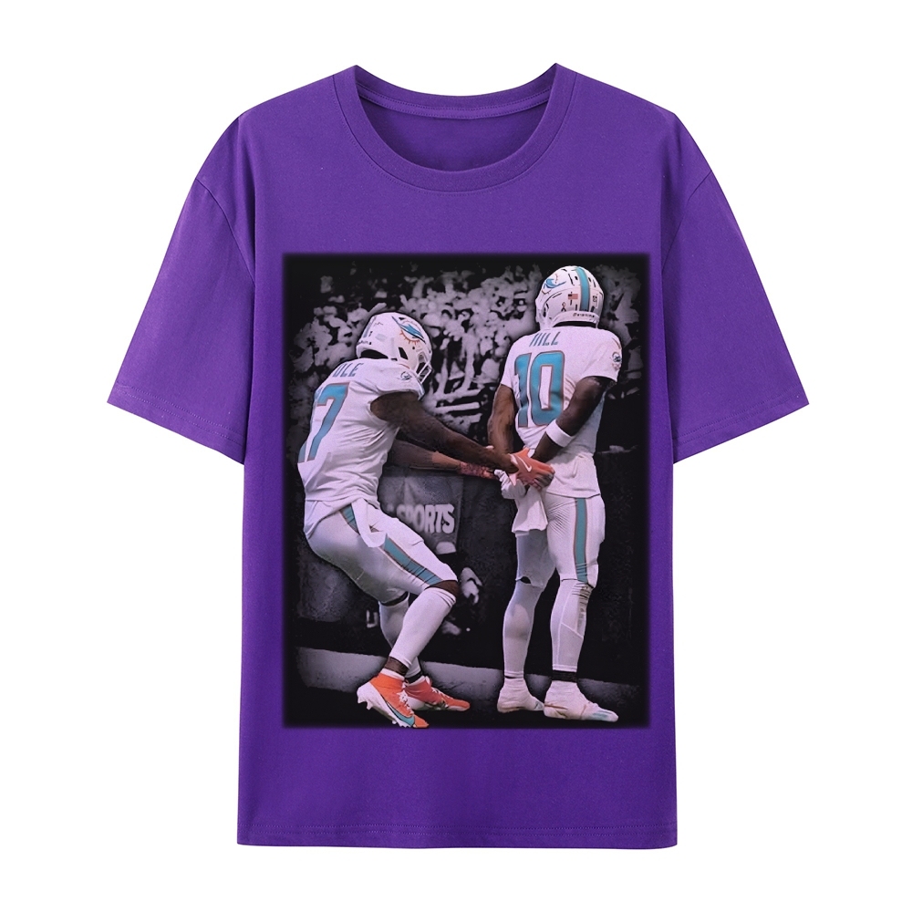 Vintage Style Unisex-Adult Cotton TYREEK HILL TEE 2.0