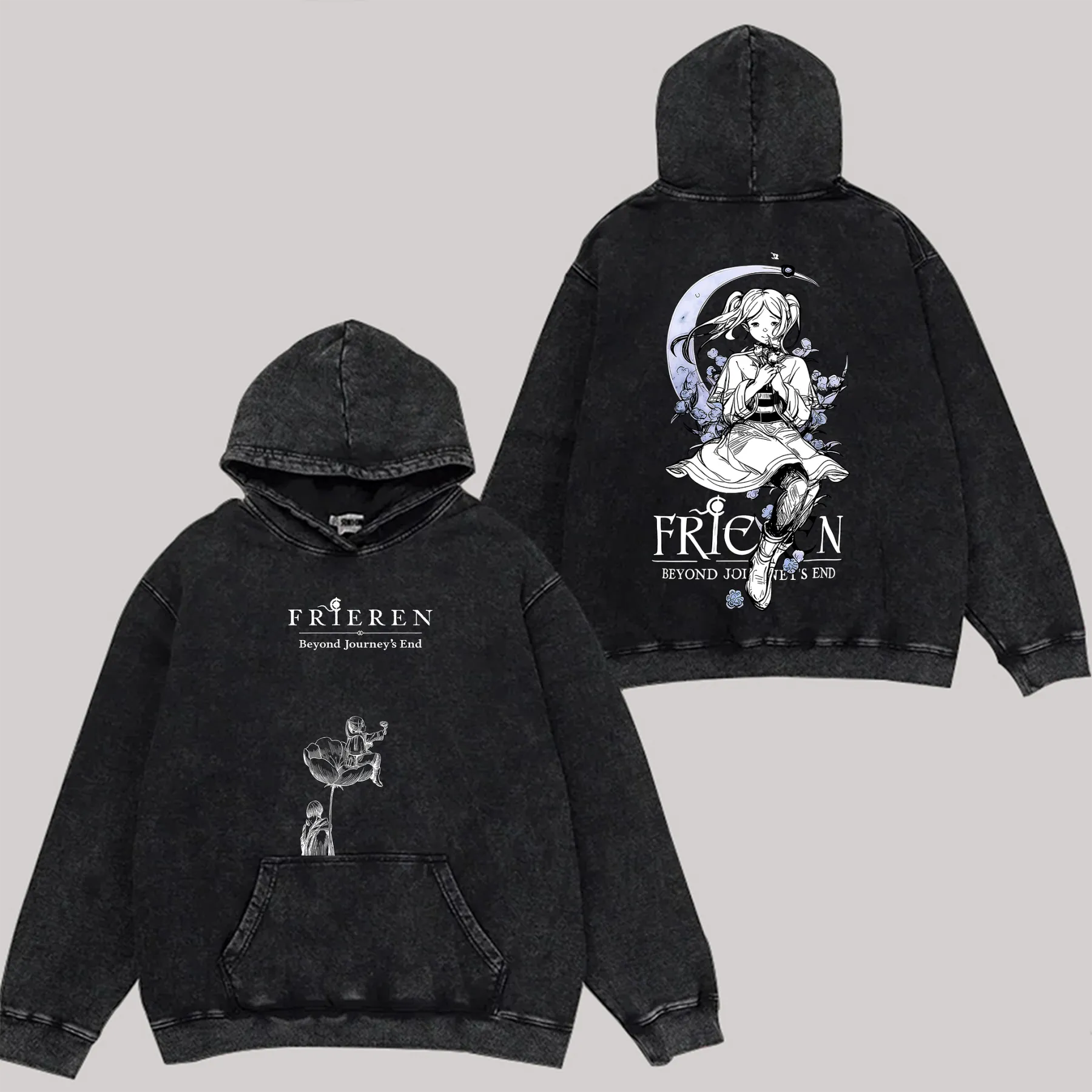 Frieren Vintage Hoodie 