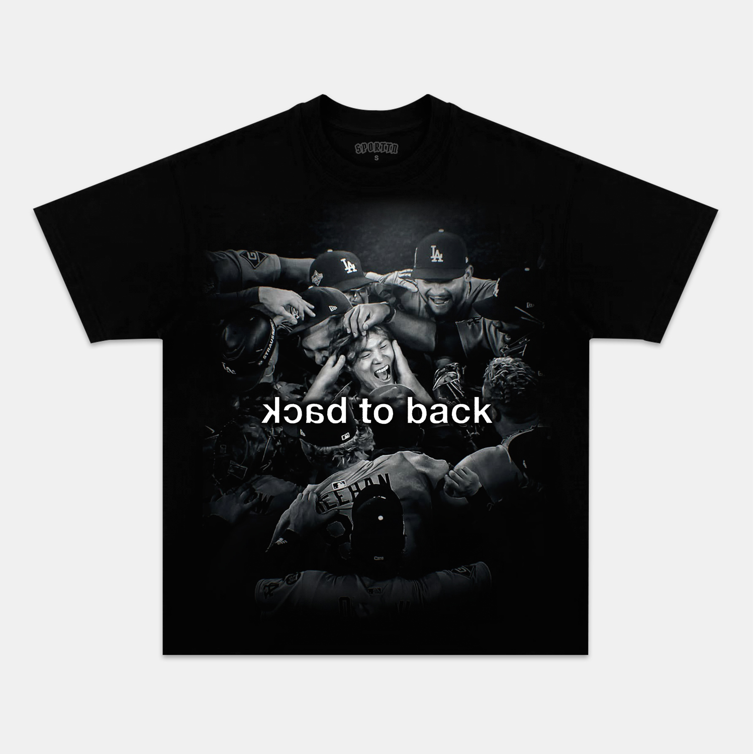 WS CHAMPS DODGERS TEE