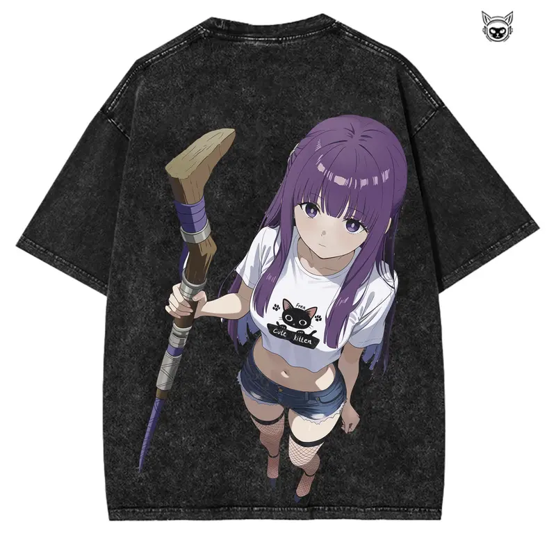 Fern Frieren Printed Unisex Washed T-Shirt