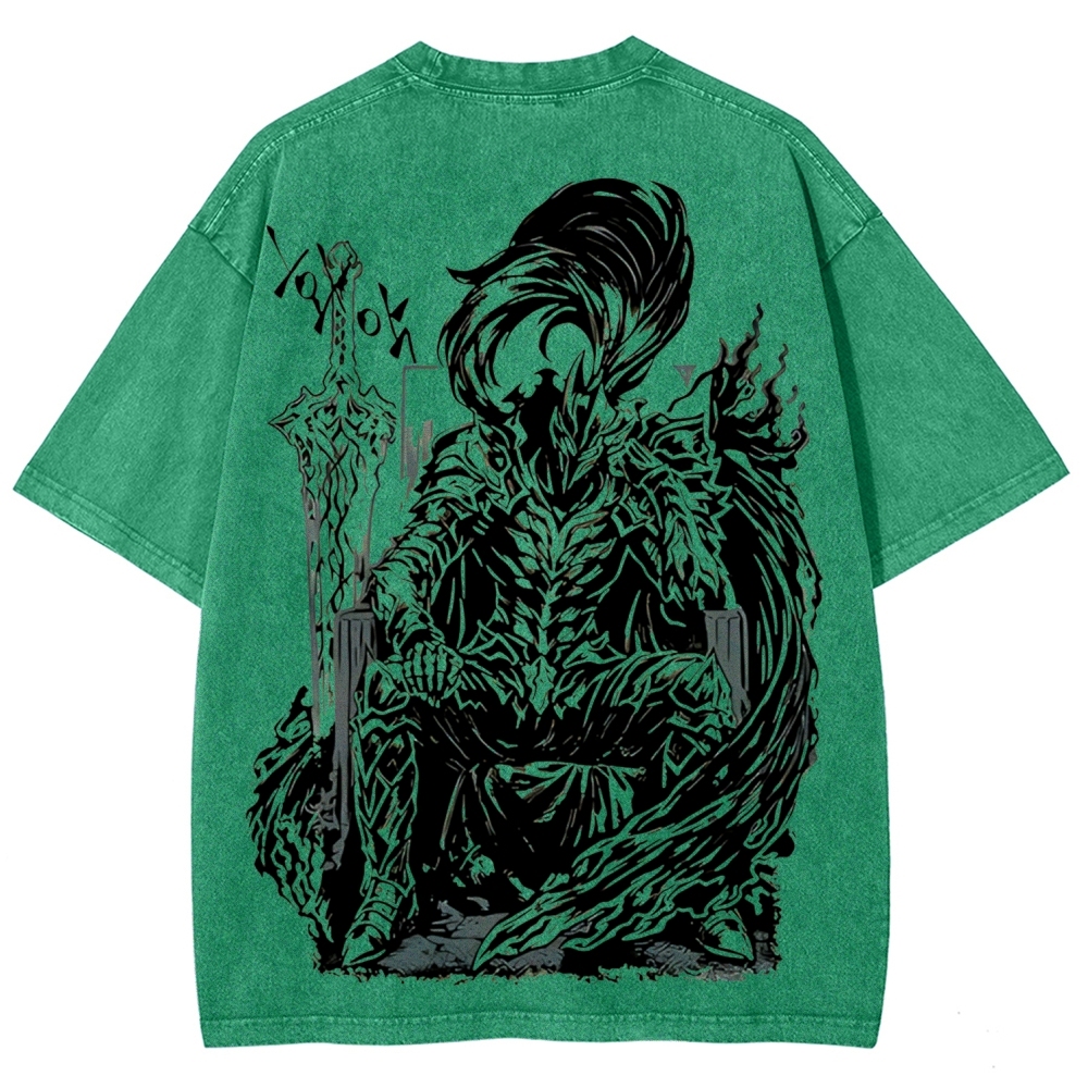 Solo Leveling Igris Printed Unisex Washed T-Shirt