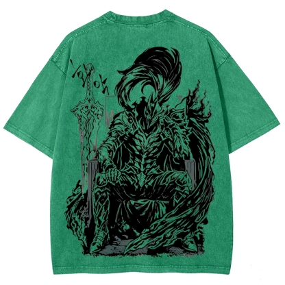 Solo Leveling Igris Printed Unisex Washed T-Shirt